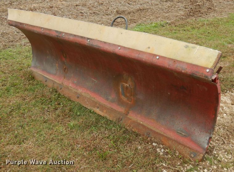 image for item JQ9395 90"W skid steer snow plow
