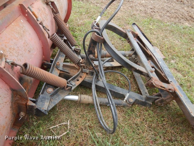 image for item JQ9395 90"W skid steer snow plow