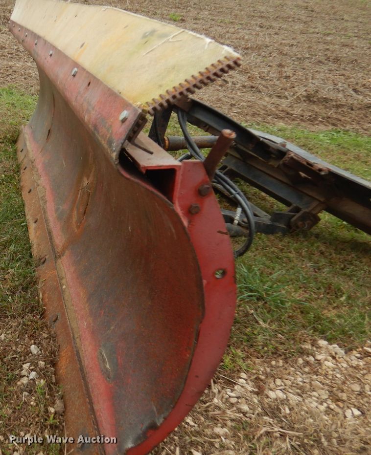 image for item JQ9395 90"W skid steer snow plow