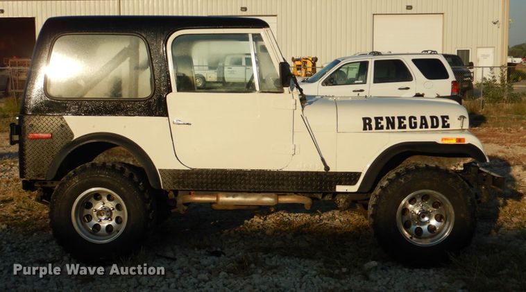 image for item JS9176 1978 Jeep CJ7  SUV