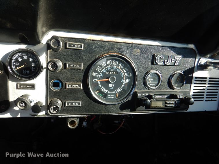 image for item JS9176 1978 Jeep CJ7  SUV