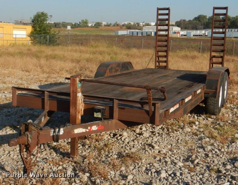 image for item JS9179 1998 H&H  utility trailer