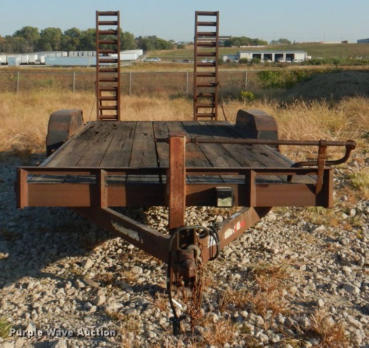 image for item JS9179 1998 H&H  utility trailer