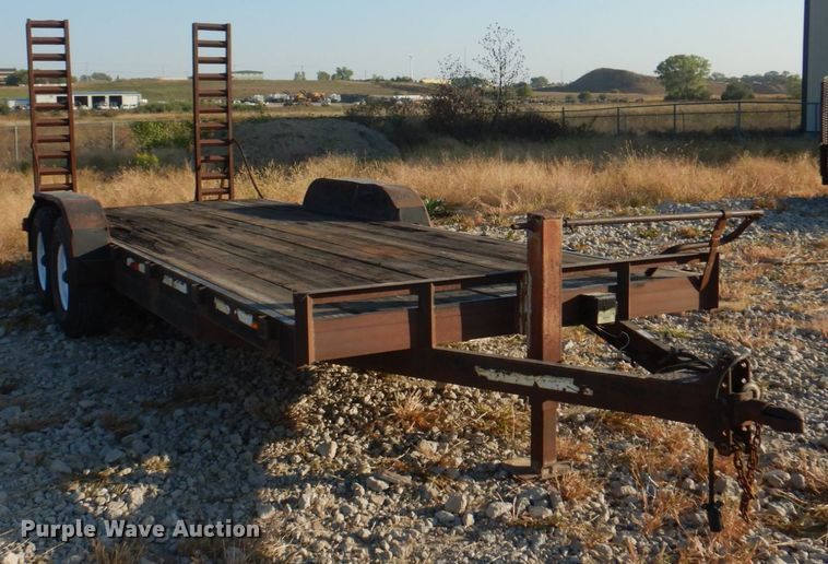 image for item JS9179 1998 H&H  utility trailer