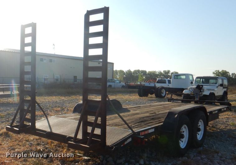 image for item JS9179 1998 H&H  utility trailer