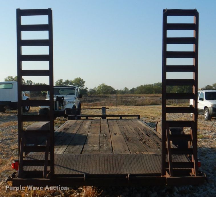 image for item JS9179 1998 H&H  utility trailer