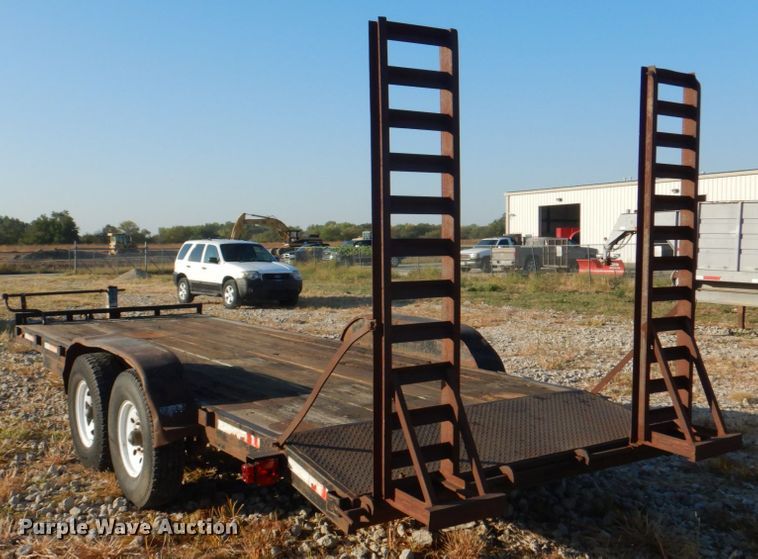 image for item JS9179 1998 H&H  utility trailer