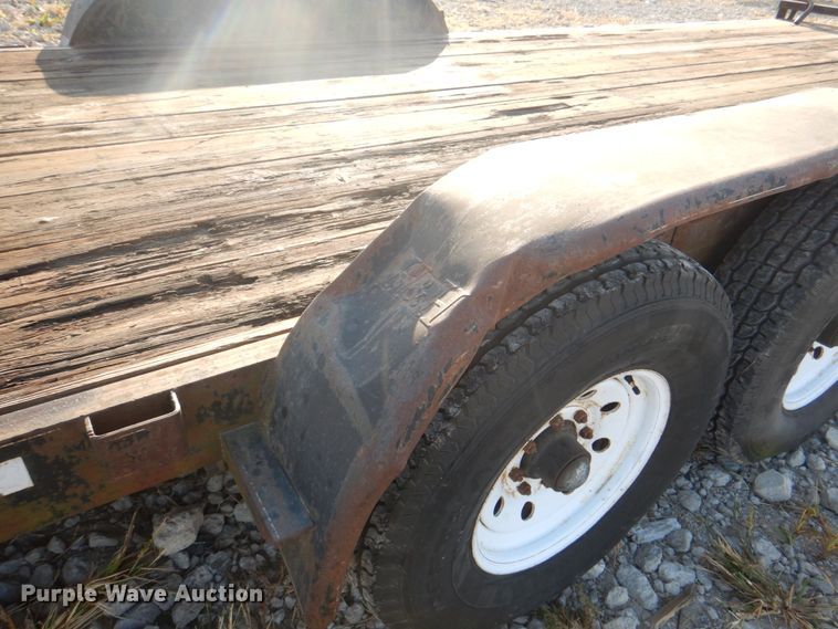 image for item JS9179 1998 H&H  utility trailer