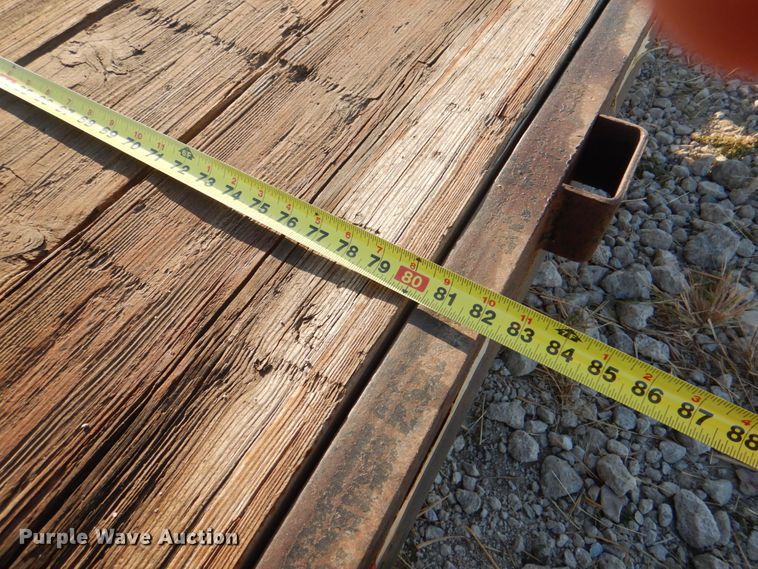 image for item JS9179 1998 H&H  utility trailer