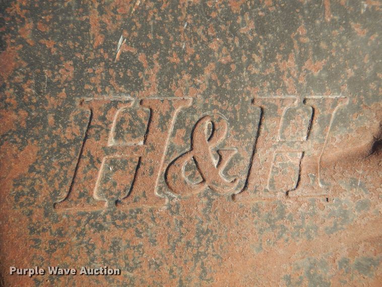 image for item JS9179 1998 H&H  utility trailer