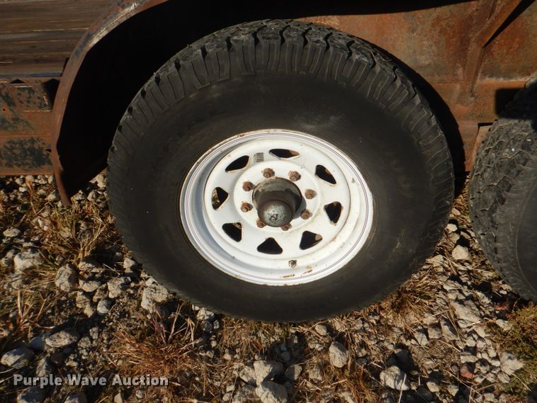 image for item JS9179 1998 H&H  utility trailer