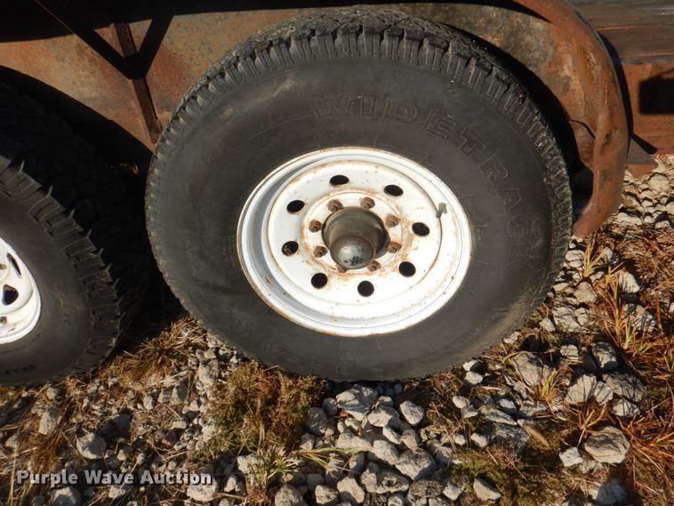 image for item JS9179 1998 H&H  utility trailer