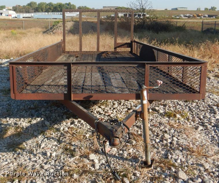 image for item JS9181 2003 Target  utility trailer