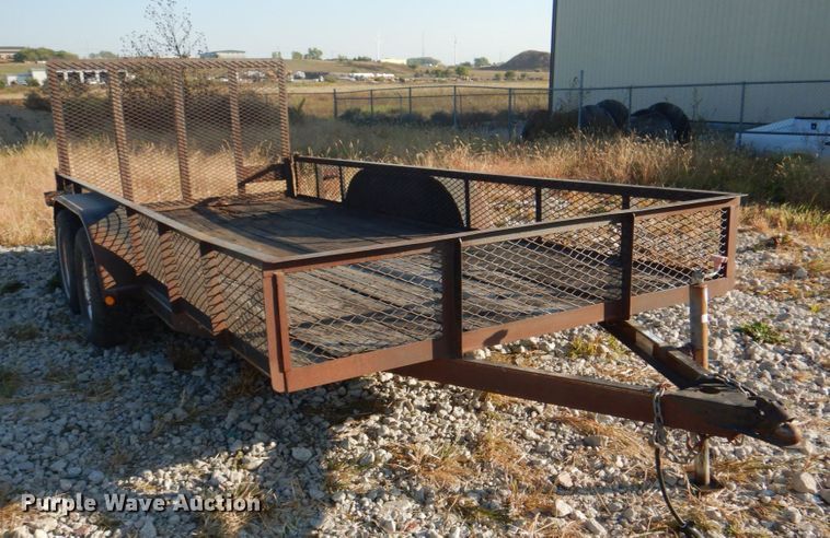 image for item JS9181 2003 Target  utility trailer