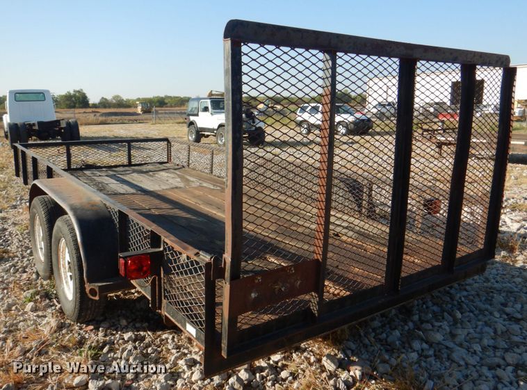 image for item JS9181 2003 Target  utility trailer
