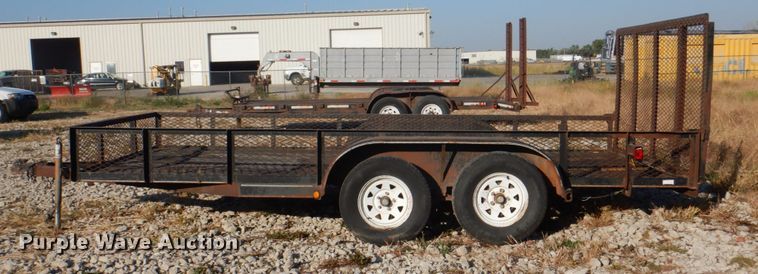 image for item JS9181 2003 Target  utility trailer