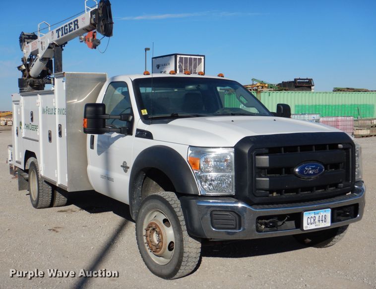 image for item JS9186 2014 Ford F550 Super Duty  utility / service truck