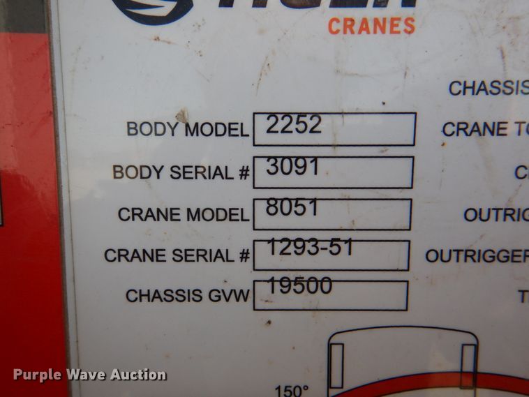 image for item JS9186 2014 Ford F550 Super Duty  utility / service truck