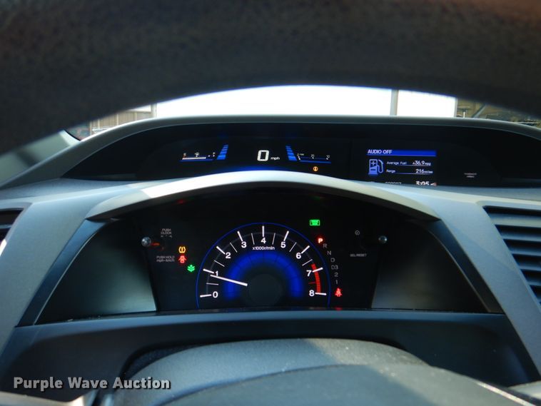 image for item JS9206 2012 Honda Civic