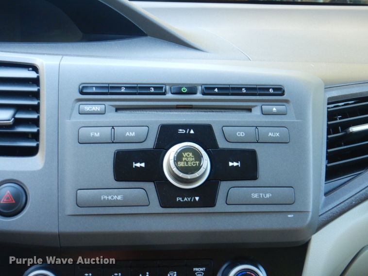 image for item JS9206 2012 Honda Civic