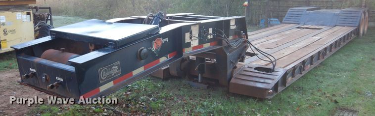 image for item JT9503 2006 Challenger  lowboy equipment trailer