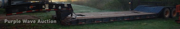image for item JT9503 2006 Challenger  lowboy equipment trailer