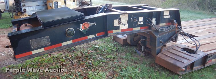 image for item JT9503 2006 Challenger  lowboy equipment trailer