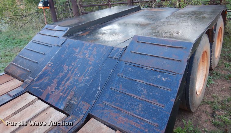 image for item JT9503 2006 Challenger  lowboy equipment trailer