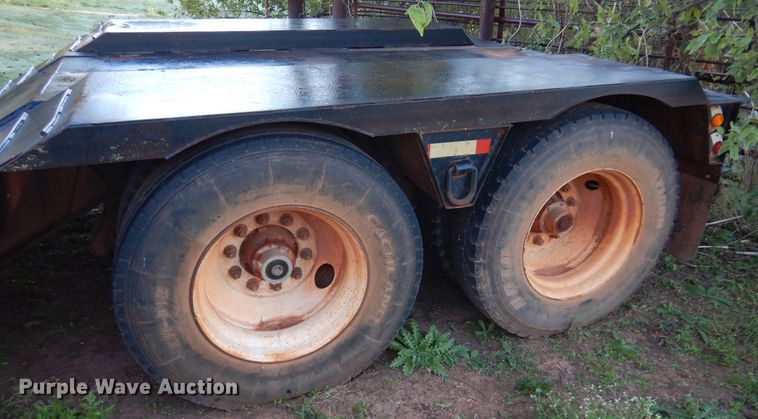 image for item JT9503 2006 Challenger  lowboy equipment trailer