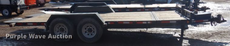 image for item JZ9799 2004 Load Rite  tilt deck equipment trailer