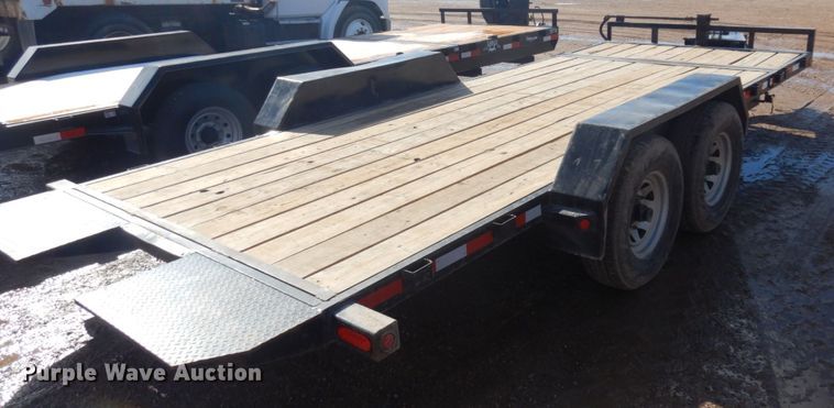 image for item JZ9799 2004 Load Rite  tilt deck equipment trailer