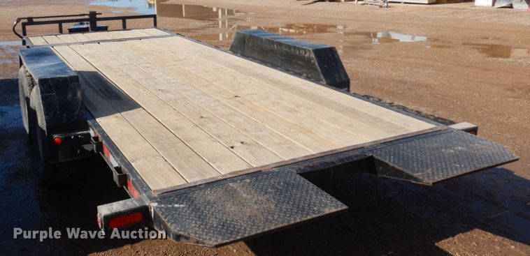 image for item JZ9799 2004 Load Rite  tilt deck equipment trailer