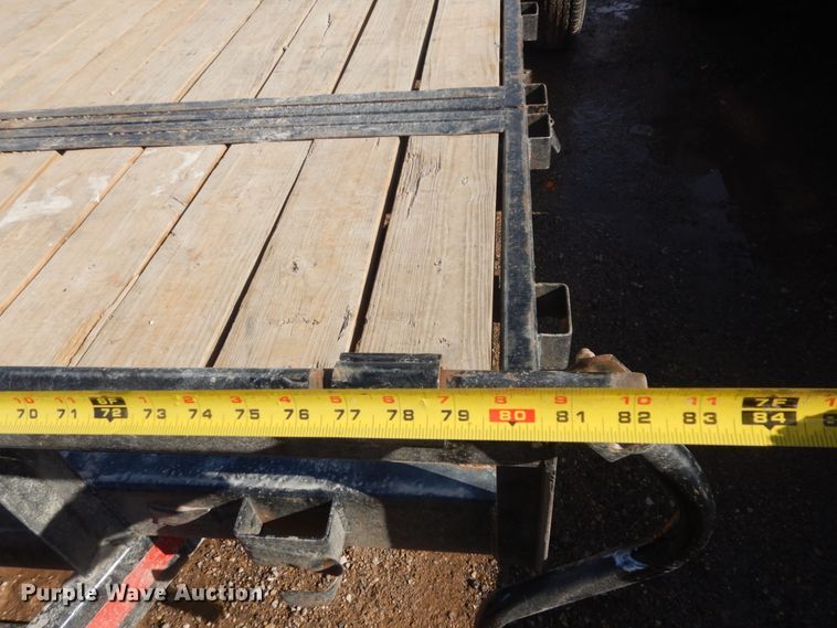 image for item JZ9799 2004 Load Rite  tilt deck equipment trailer