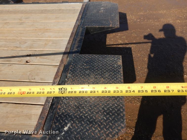 image for item JZ9799 2004 Load Rite  tilt deck equipment trailer