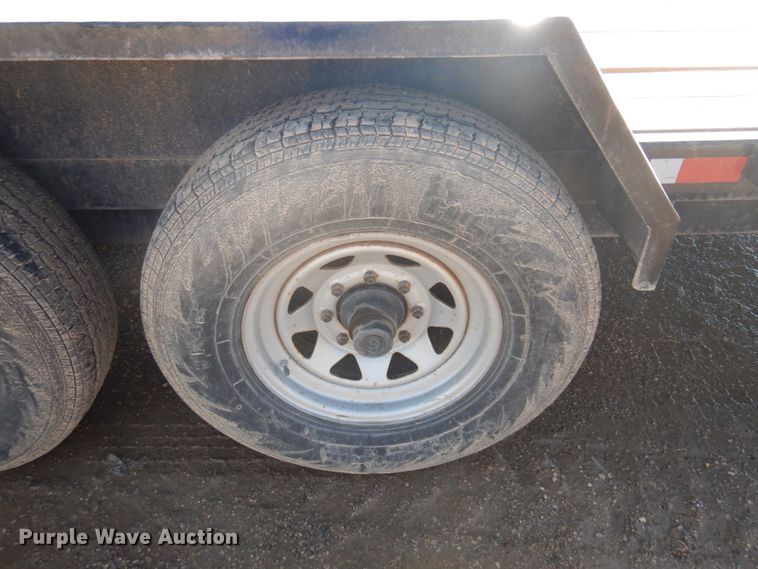 image for item JZ9799 2004 Load Rite  tilt deck equipment trailer