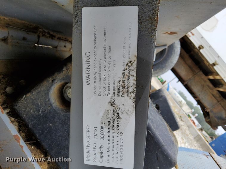 image for item KA9477 Bluff 20EP72  mechanical edge of dock leveler