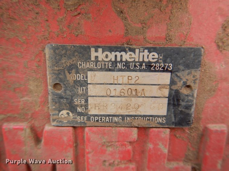 image for item KA9484 Homelite HTP2  pump