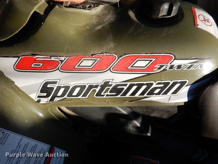 image for item KA9592 2004 Polaris Sportsman 600 Twin  ATV