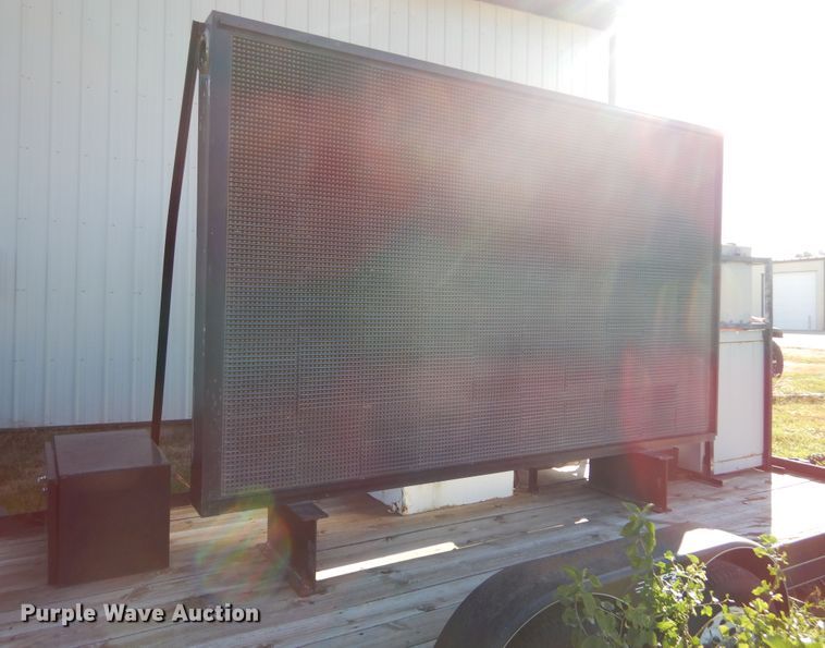 image for item KO9238 DCT  utility trailer with message board