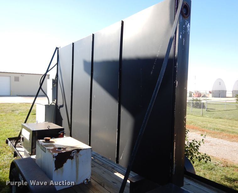 image for item KO9238 DCT  utility trailer with message board