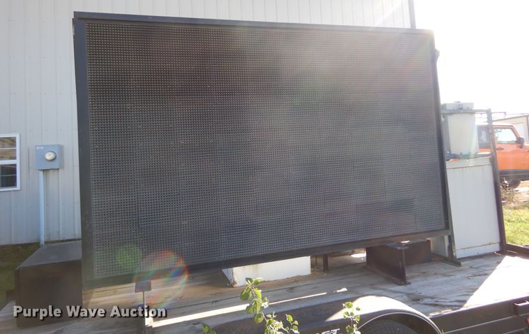 image for item KO9238 DCT  utility trailer with message board