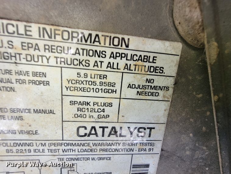 image for item KQ9128 2000 Dodge Durango  SUV