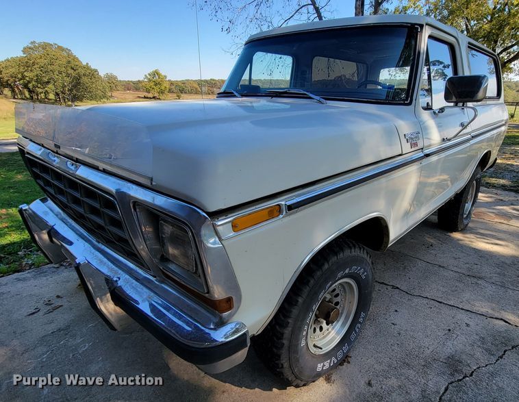 image for item KQ9129 1978 Ford Bronco Ranger XLT  SUV