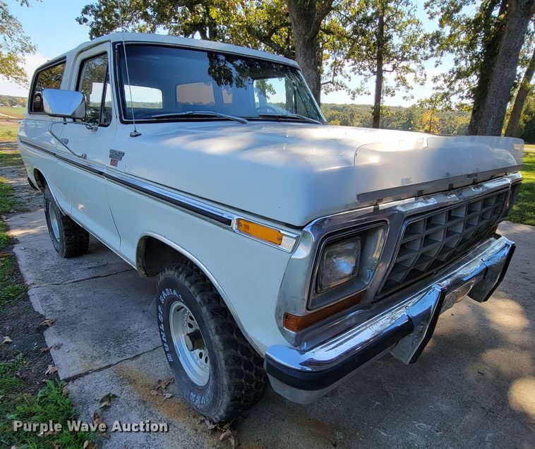 image for item KQ9129 1978 Ford Bronco Ranger XLT  SUV