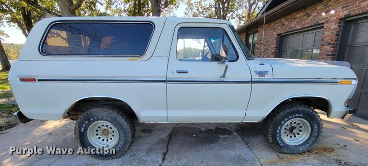 image for item KQ9129 1978 Ford Bronco Ranger XLT  SUV