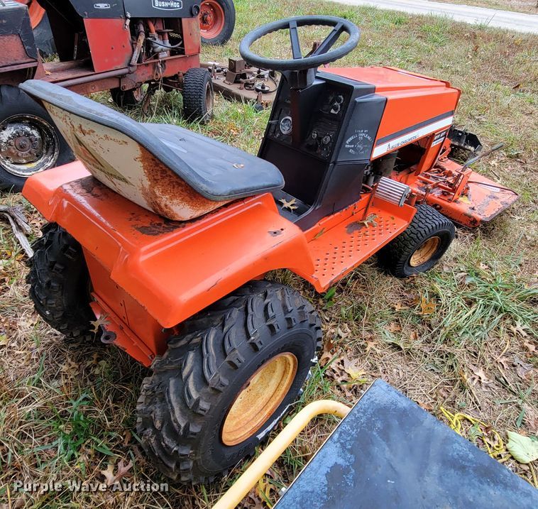 image for item KQ9177 Allis Chalmers 811 GT  lawn mower