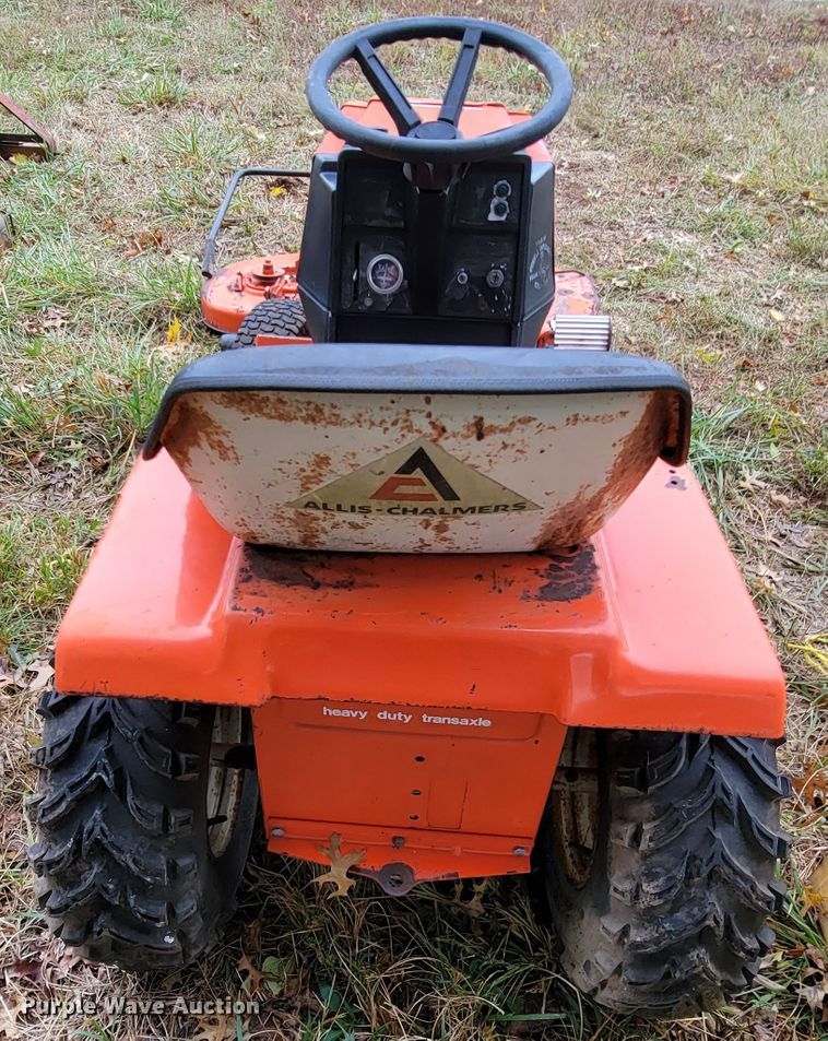 image for item KQ9177 Allis Chalmers 811 GT  lawn mower