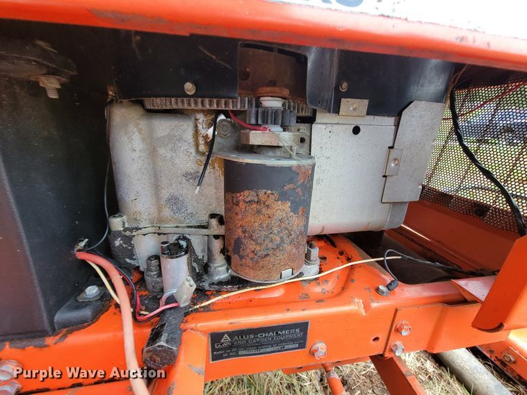 image for item KQ9177 Allis Chalmers 811 GT  lawn mower