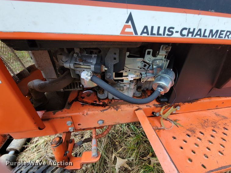 image for item KQ9177 Allis Chalmers 811 GT  lawn mower