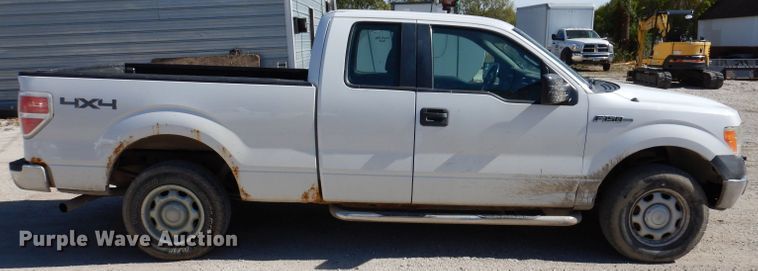 image for item KY9708 2011 Ford F150  SuperCab pickup truck